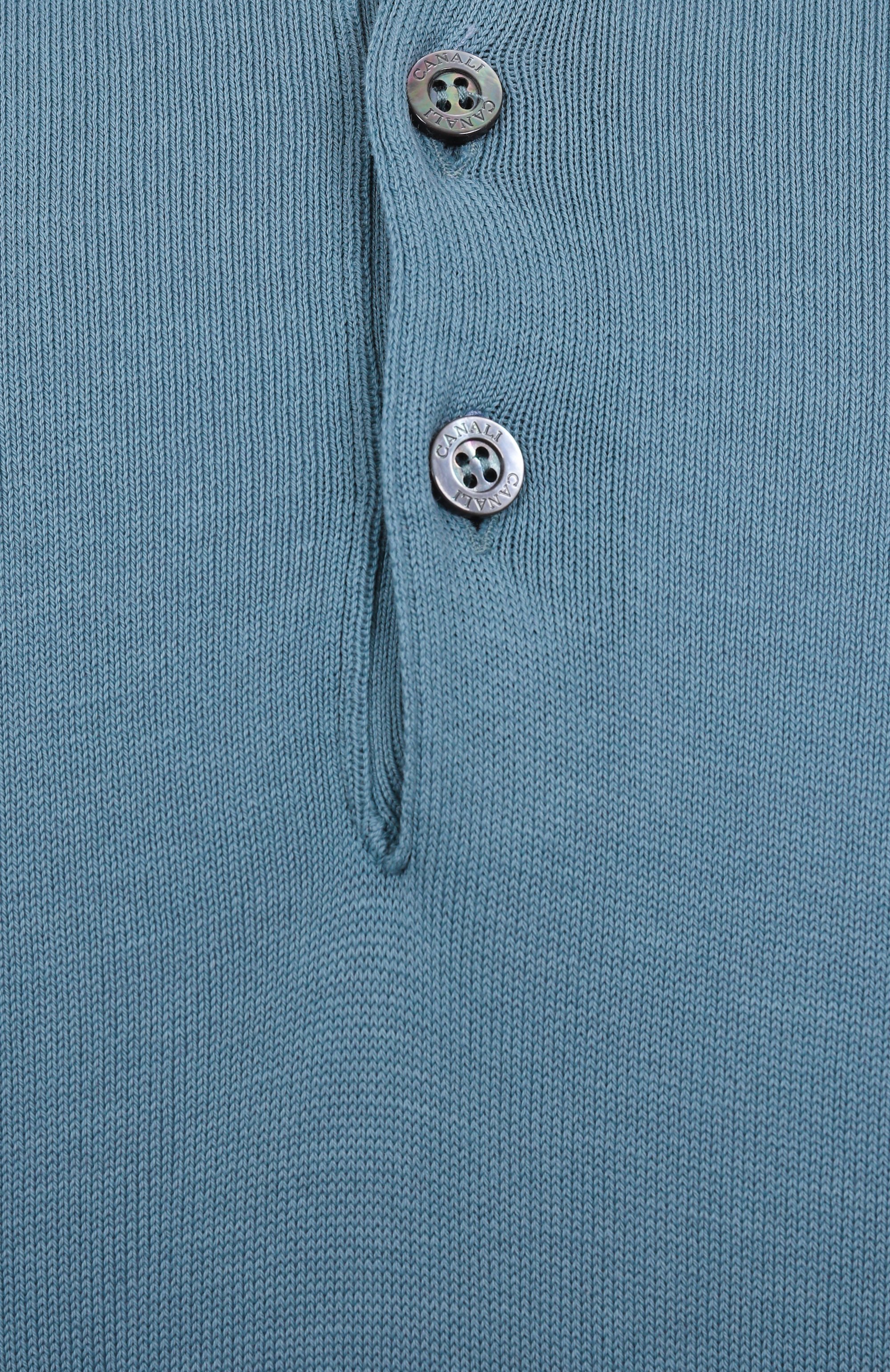 Хлопковое поло CANALI, арт. C1053/MK02261, фото 6