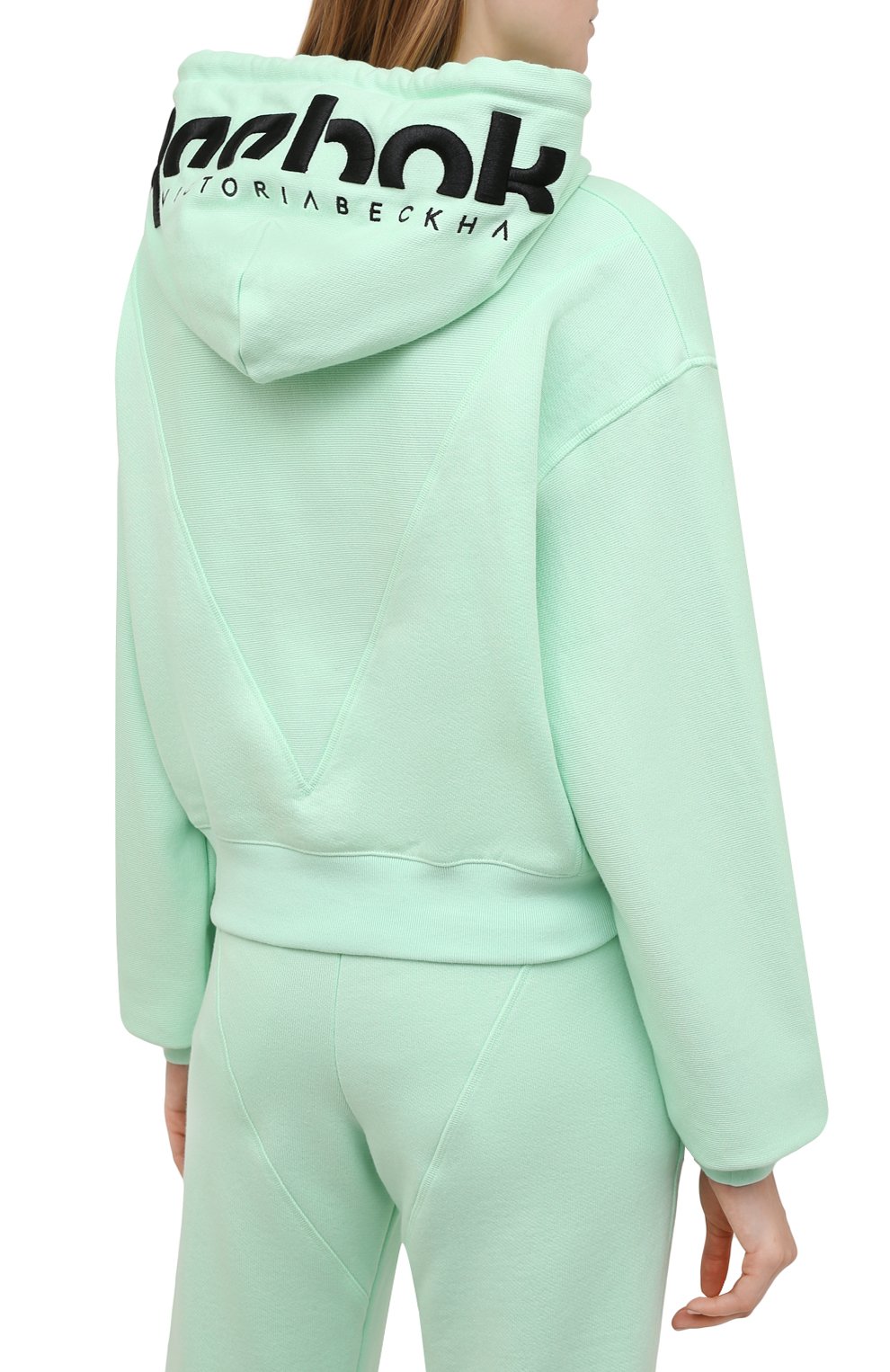 Хлопковое худи reebok x victoria beckham REEBOK, арт. H30278, фото 4