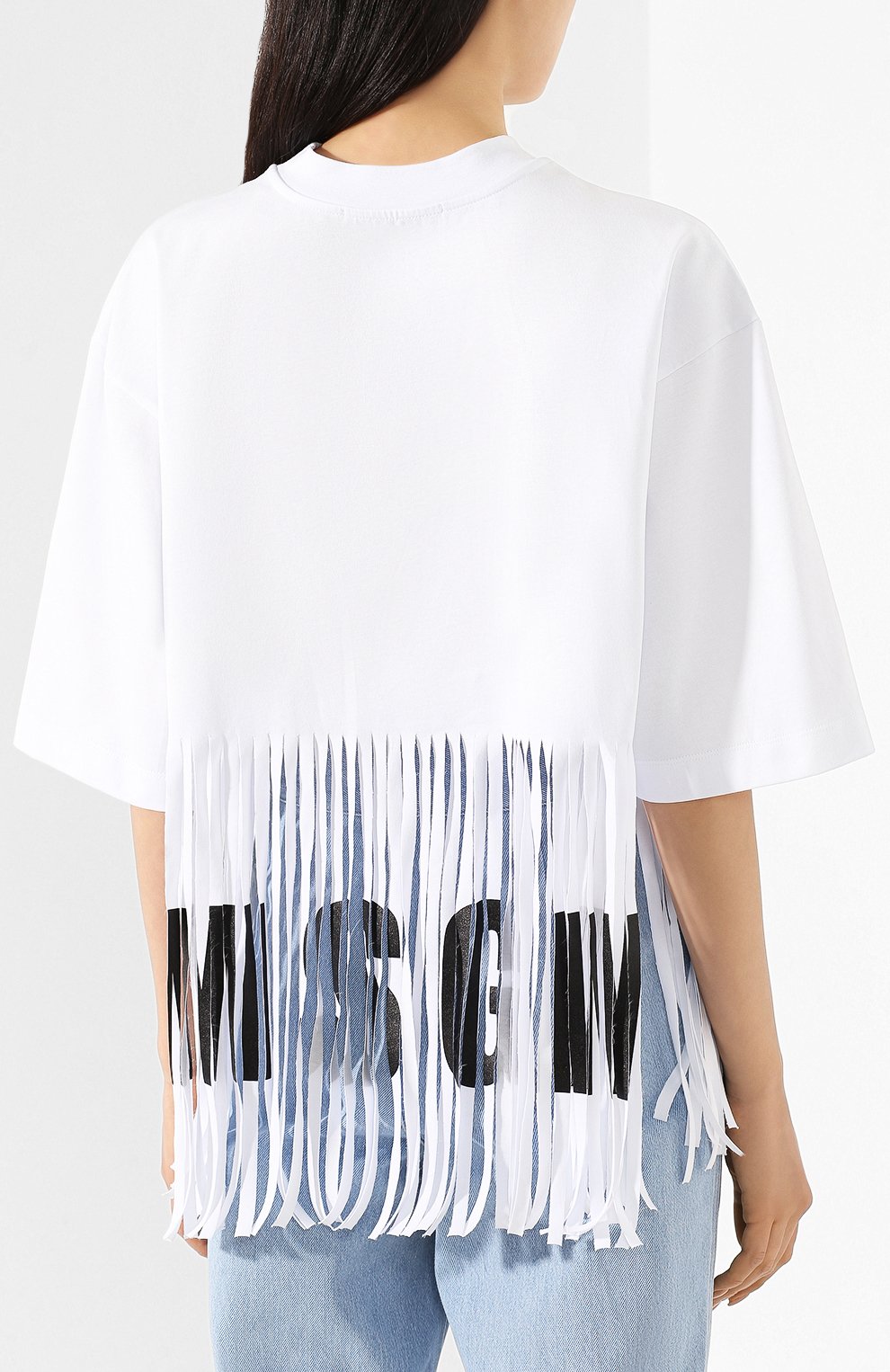 Хлопковая футболка MSGM, арт. 2841MDM72 207298, фото 4