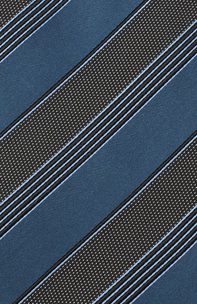 Шелковый галстук ZEGNA синего цвета по цене 23700 руб., арт. Z8D75/1XW, фото 3 Шелковый галстук ZEGNA, арт. Z8D75/1XW, фото 3