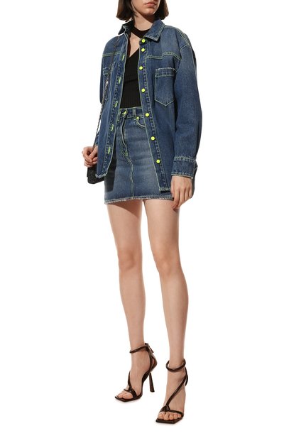 Джинсовая юбка MSGM, арт. 3241MDD45L 227276, фото 2