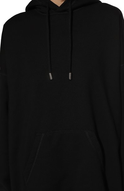 Хлопковое платье DSQUARED2 черного цвета по цене 61750 руб., арт. S75GU0443/S25516, фото 5 Хлопковое платье DSQUARED2, арт. S75GU0443/S25516, фото 5