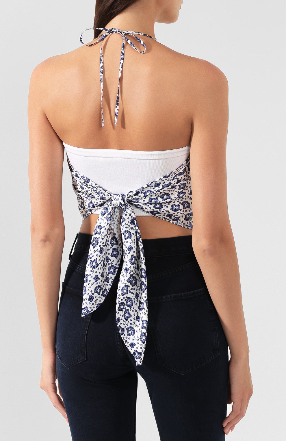 Шелковый топ CHLOÉ, арт. CHC19AHT39327, фото 4