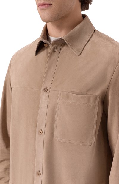 Замшевая куртка-рубашка STEFANO RICCI, арт. M7J5100281/SUESN4, фото 5