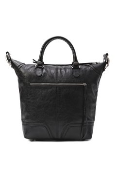 Мужская сумка-тоут le cagole medium BALENCIAGA черного цвета, арт. 719067/210KR | Фото 6 (Ремень/цепочка: На ремешке; Размер: large; Драгоценные камни: Проставлено; Материал сплава: Проставлено; Материал: Натуральная кожа)
