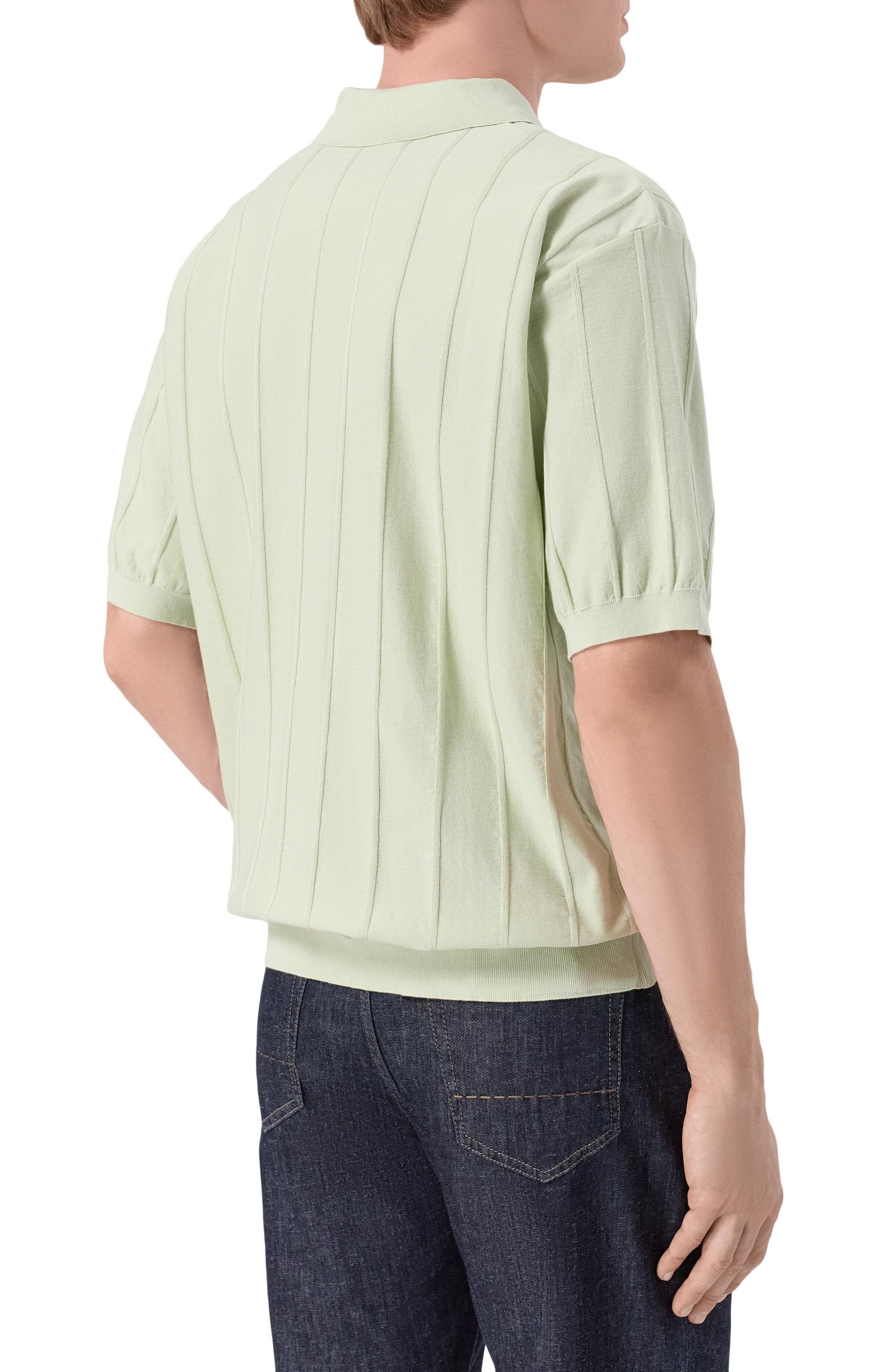 Хлопковое поло PAUL&SHARK, арт. 26411632_001, фото 4