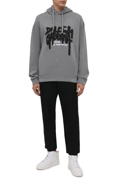 Хлопковое худи DOLCE & GABBANA, арт. G9VU7T/FU77G, фото 2