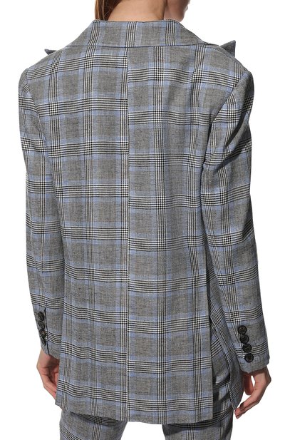 Жакет из вискозы и льна ERMANNO FIRENZE, арт. D40EI 001E39, фото 4