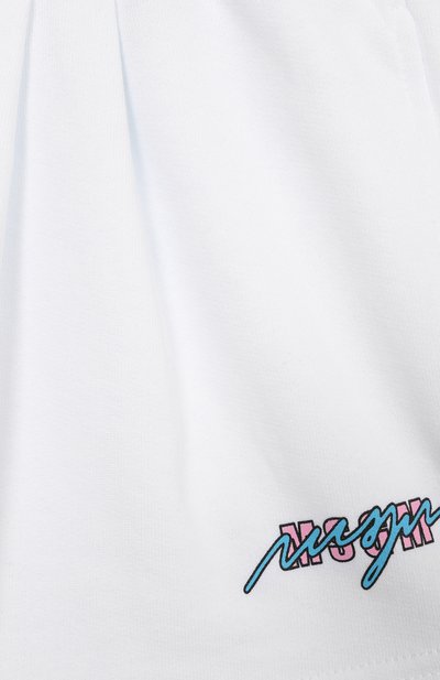 Хлопковые шорты MSGM KIDS, арт. S5MSJGSH093, фото 3