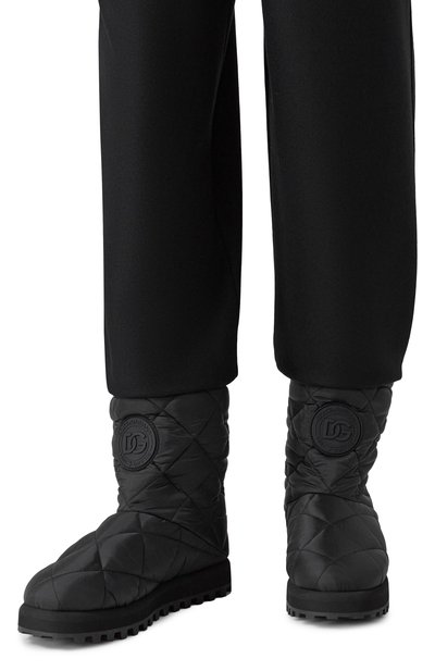 Текстильные сапоги DOLCE & GABBANA, арт. A70165/AQ075, фото 3