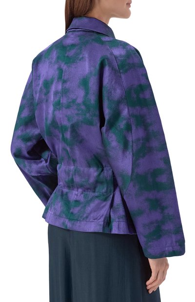 Куртка GIORGIO ARMANI фиолетового цвета по цене 358000 руб., арт. GW002822/TE20161, фото 4 Куртка GIORGIO ARMANI, арт. GW002822/TE20161, фото 4