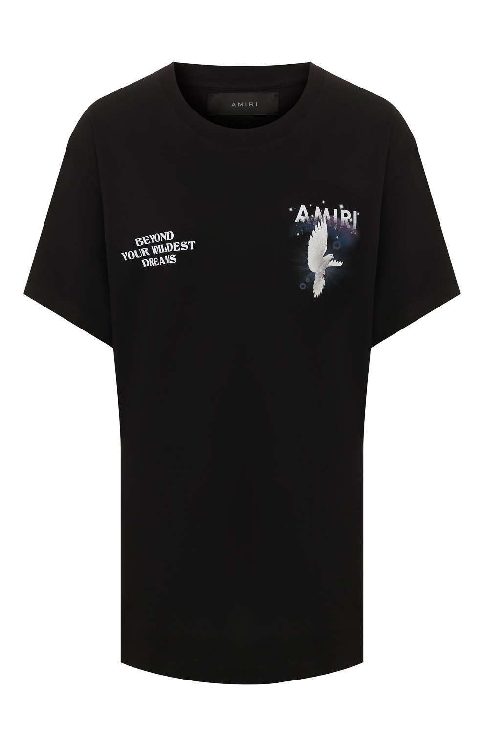 Хлопковая  футболка AMIRI, арт. Y0W03344CJ, фото 1
