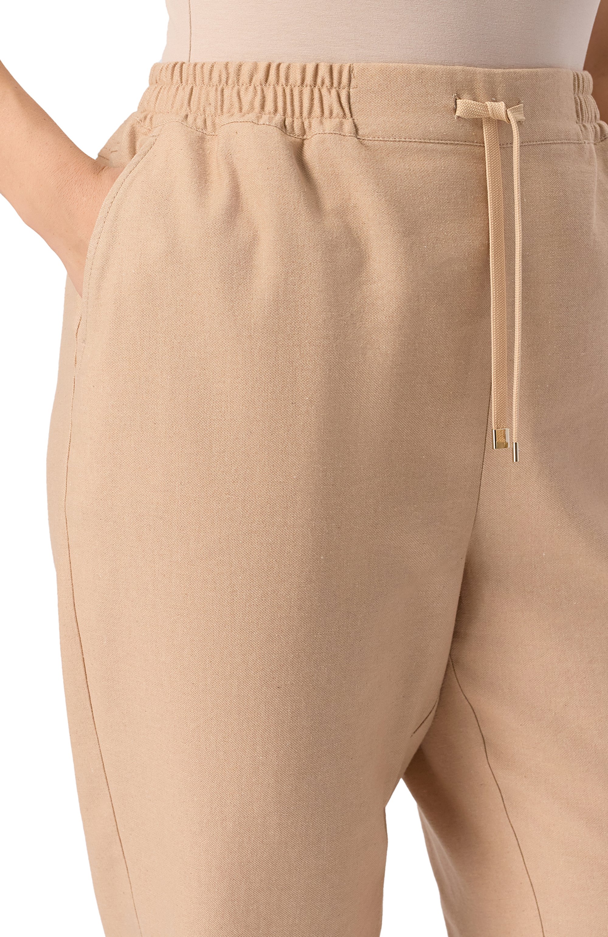 Брюки из хлопка и льна MARINA SPORT, арт. RADAMES, фото 5