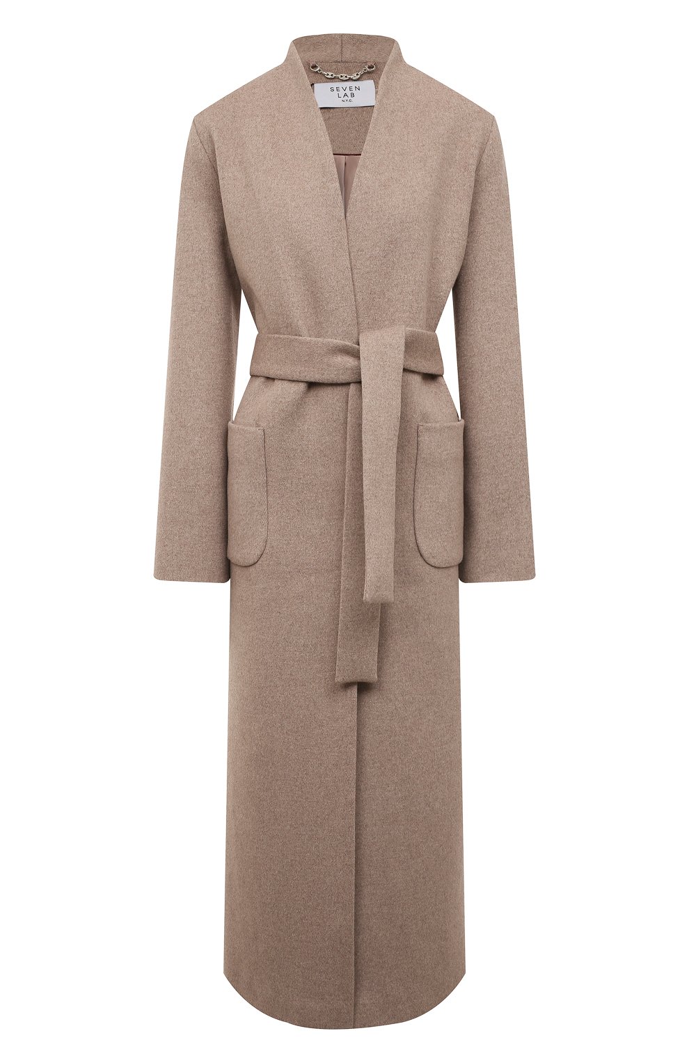 Пальто из шерсти и кашемира SEVEN LAB, арт. CX beige, фото 1