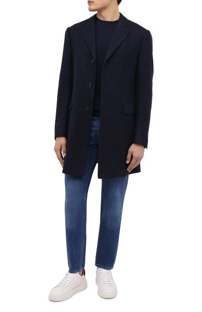 Пальто из кашемира и шелка CORNELIANI, арт. 881403-1812500/00, фото 2