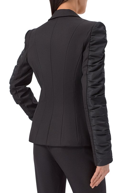 Шерстяной жакет Nina Ricci 26PCVE003/WV0323 Чёрный  26PCVE003/WV0323 Фото 4