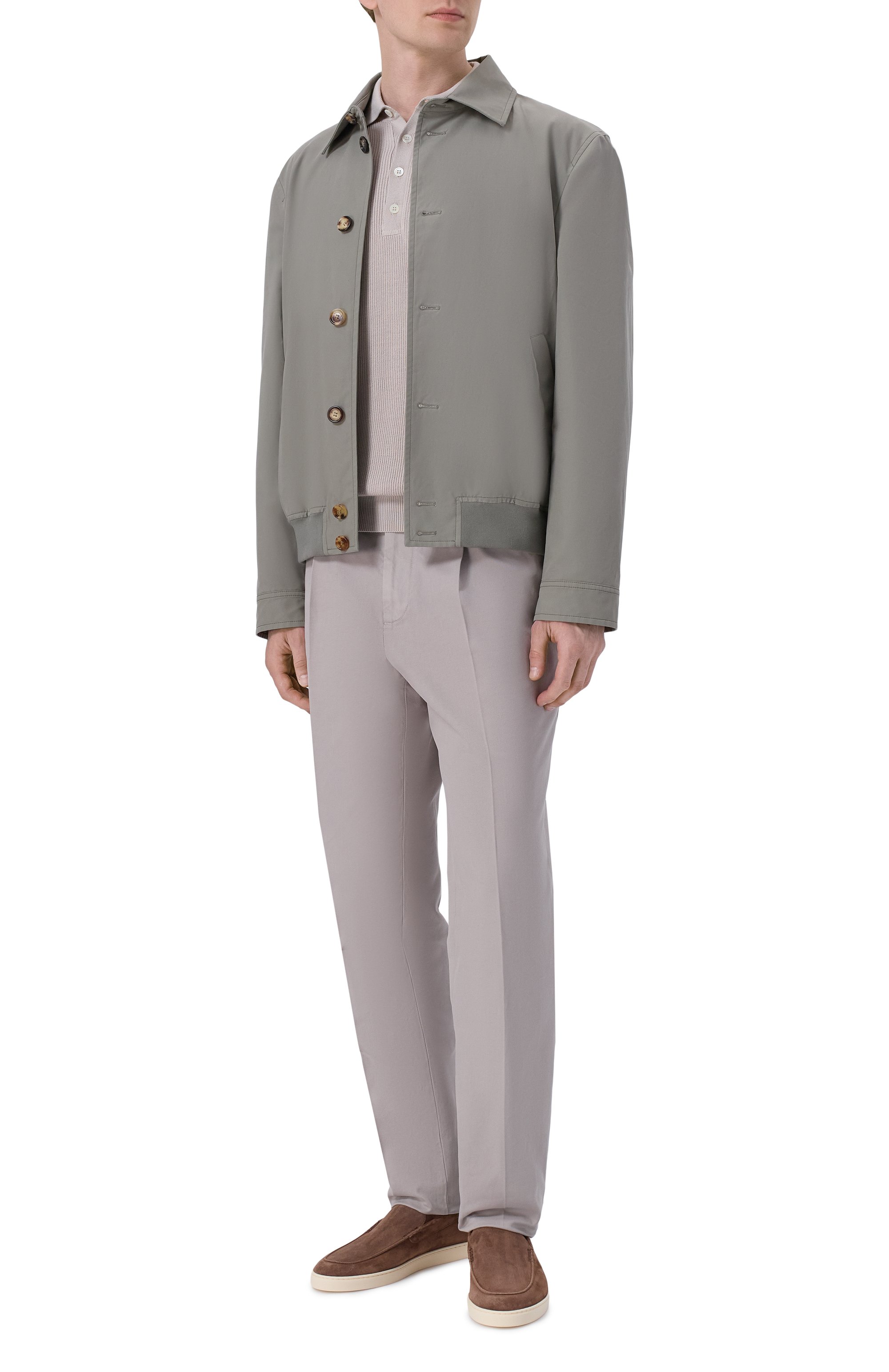 Хлопковое поло BRUNELLO CUCINELLI, арт. M29400025, фото 2