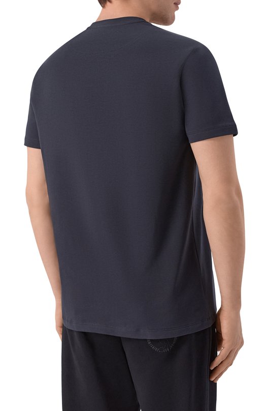 Хлопковая футболка Dirk Bikkembergs BMT1579 Чёрный  BMT1579 Фото 4