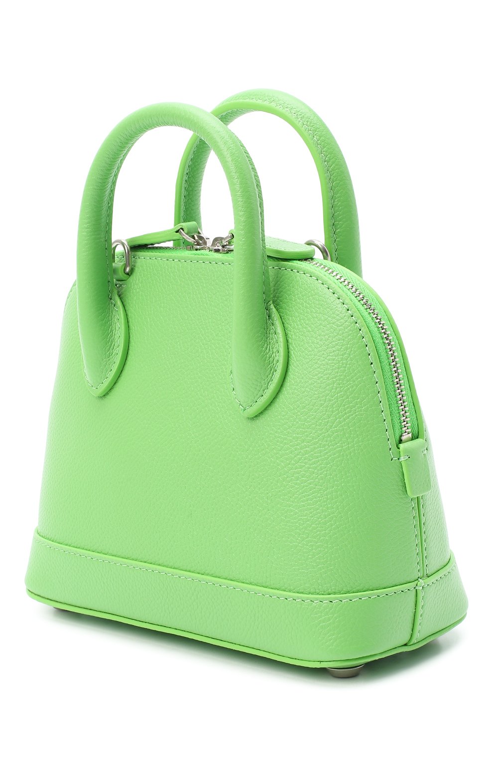 Сумка ville xxs BALENCIAGA зеленого цвета по цене 119000 руб., арт. 550646/1IZ33, фото 3 Сумка ville xxs BALENCIAGA, арт. 550646/1IZ33, фото 3