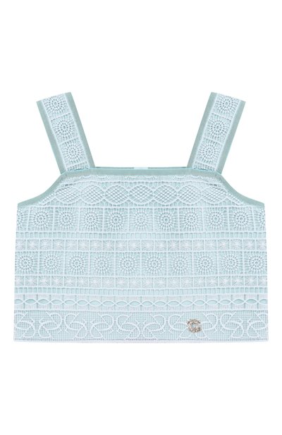 Хлопковый топ ELIE SAAB JUNIOR, арт. EFTP024/TS1124