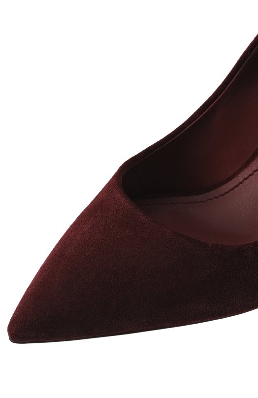 Замшевые туфли Cardinale 90 Dolce & Gabbana CD1840/B7260 Бордовый  CD1840/B7260 Фото 7