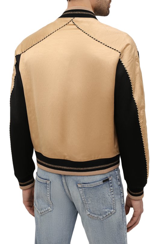 Бомбер Saint Laurent Бежевый, фото 4