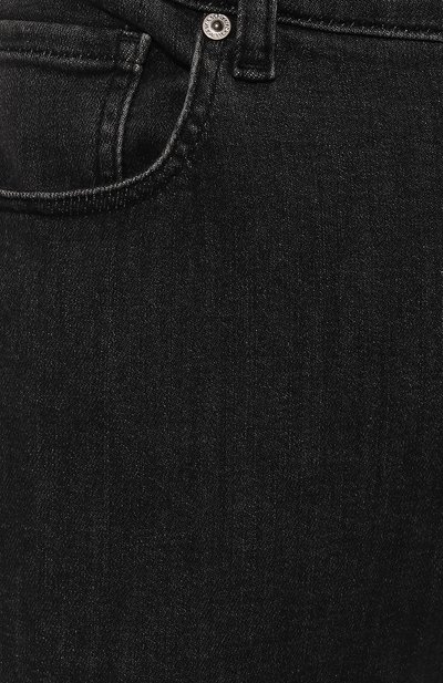 Джинсы standard 7 FOR ALL MANKIND темно-серого цвета по цене 30750 руб., арт. JSMNE060BF, фото 5 Джинсы standard 7 FOR ALL MANKIND, арт. JSMNE060BF, фото 5