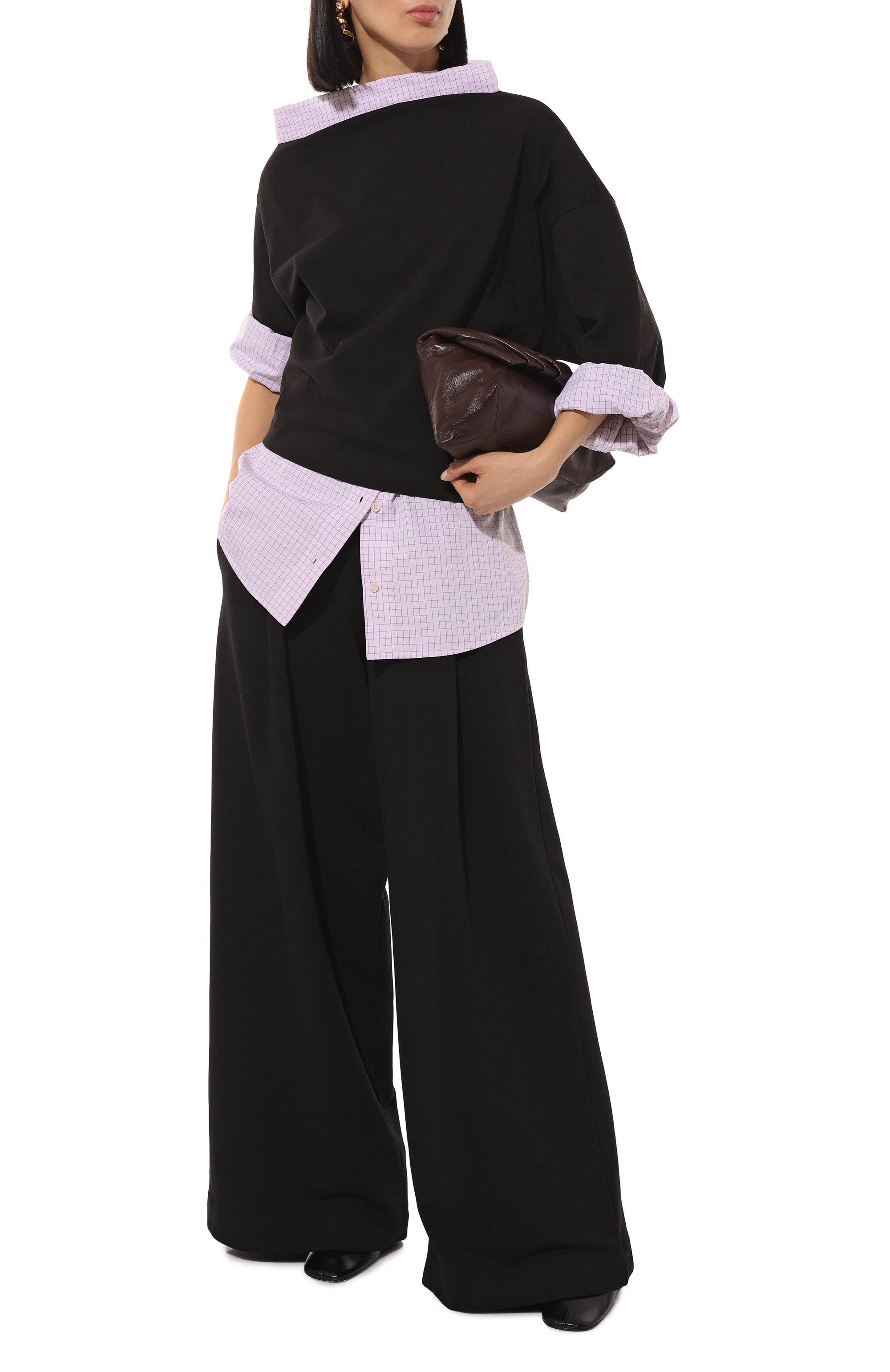 Хлопковый топ DRIES VAN NOTEN, арт. 242-011120-9603, фото 2