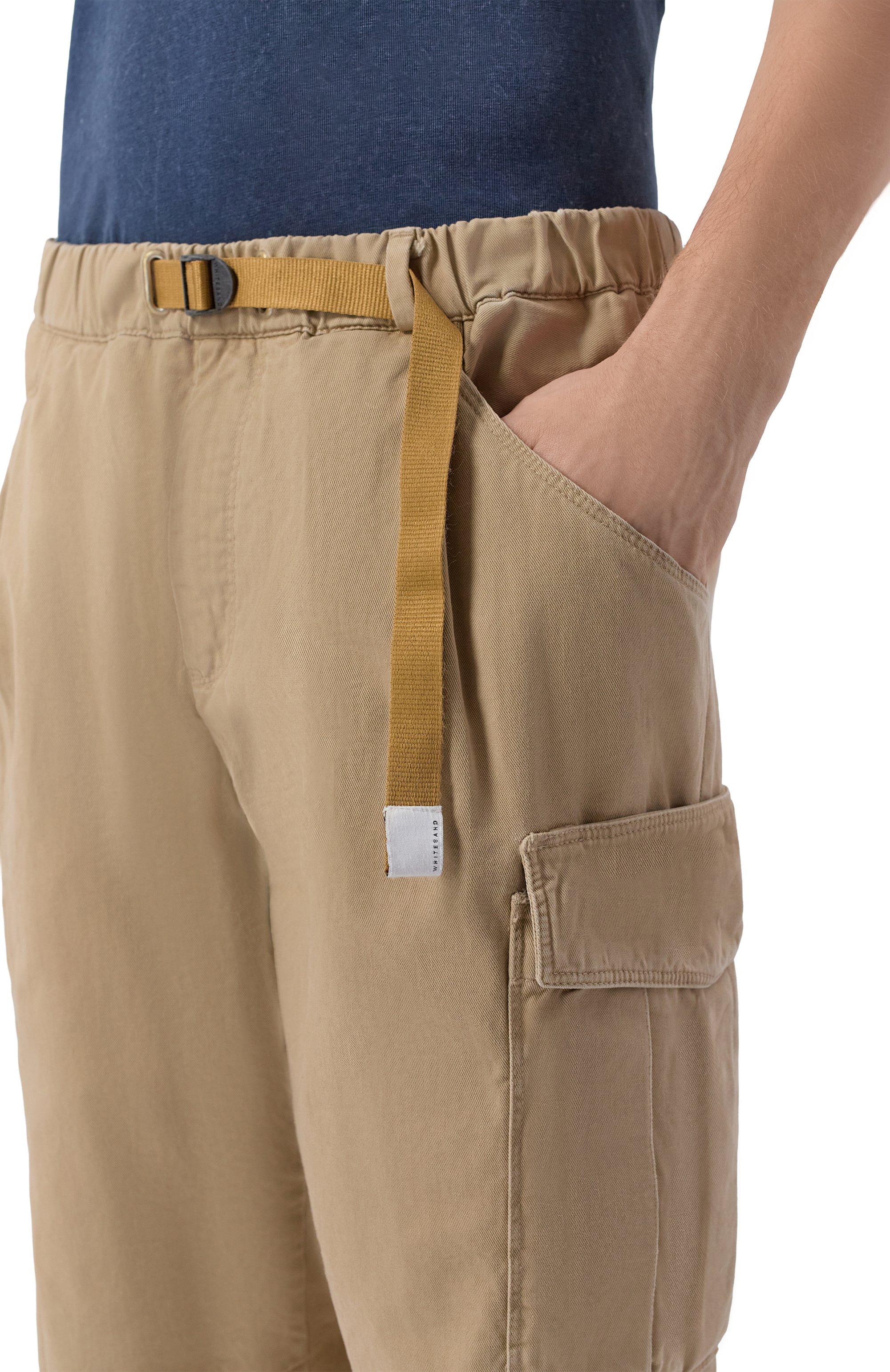 Хлопковые брюки-карго WHITE SAND, арт. 26SU69/63, фото 5