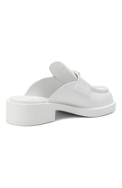 Кожаные сабо PRADA, арт. 1D652M-055-F0009-040, фото 3