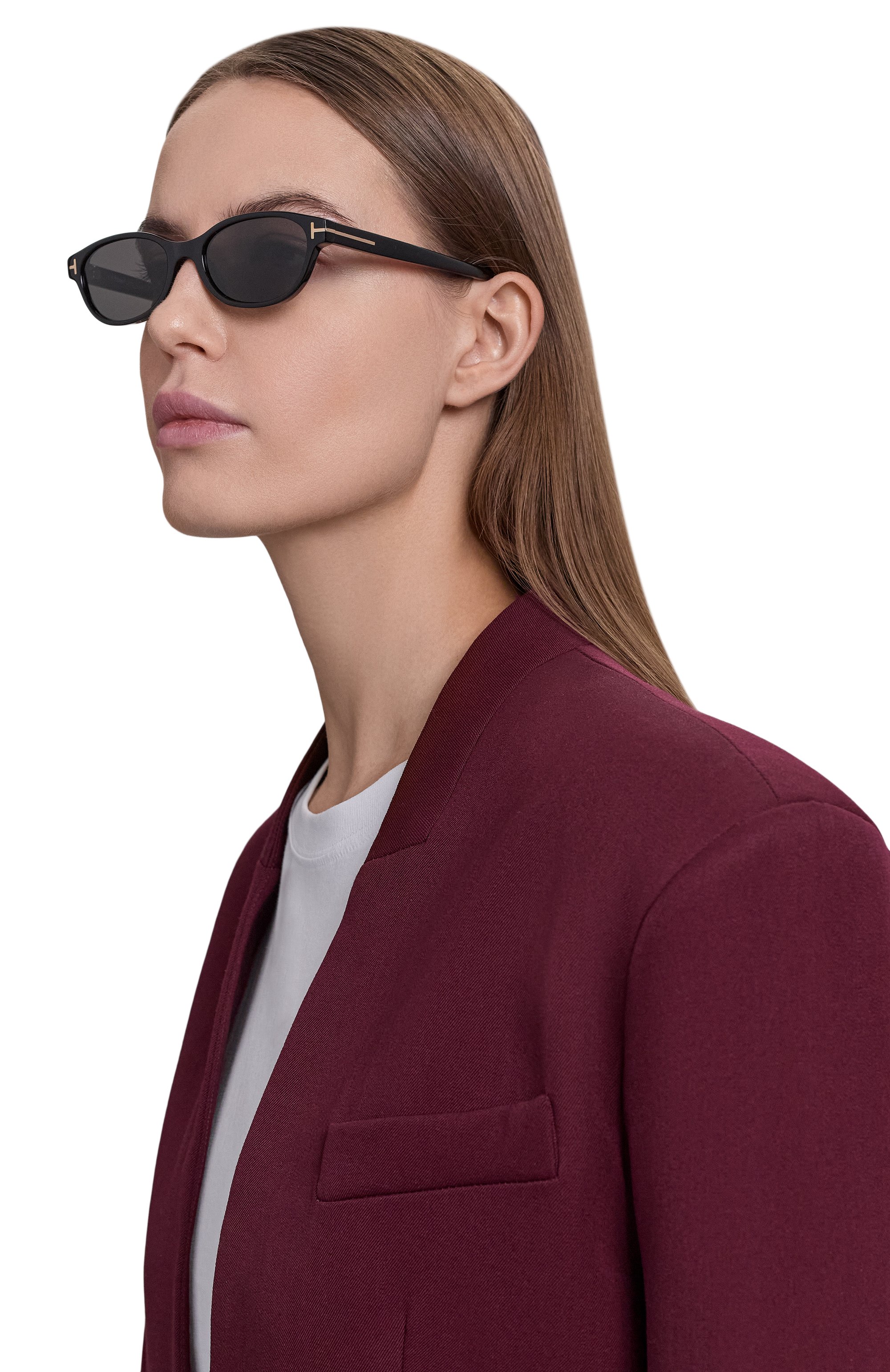 Солнцезащитные очки TOM FORD черного цвета по цене 51450 руб., арт. TF1310 01A, фото 2 Солнцезащитные очки TOM FORD, арт. TF1310 01A, фото 2