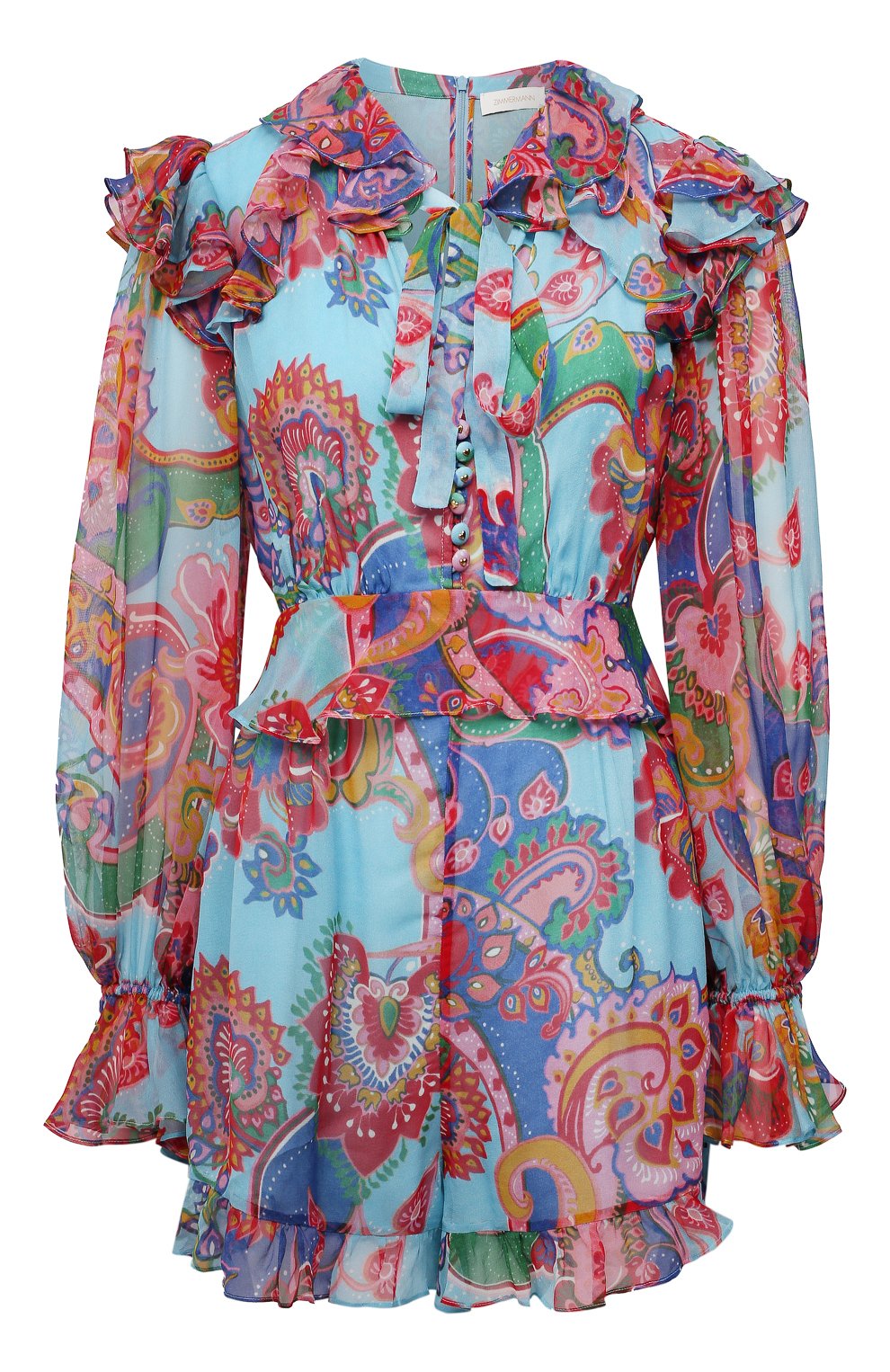 Шелковый комбинезон ZIMMERMANN, арт. 9951YAND, фото 1