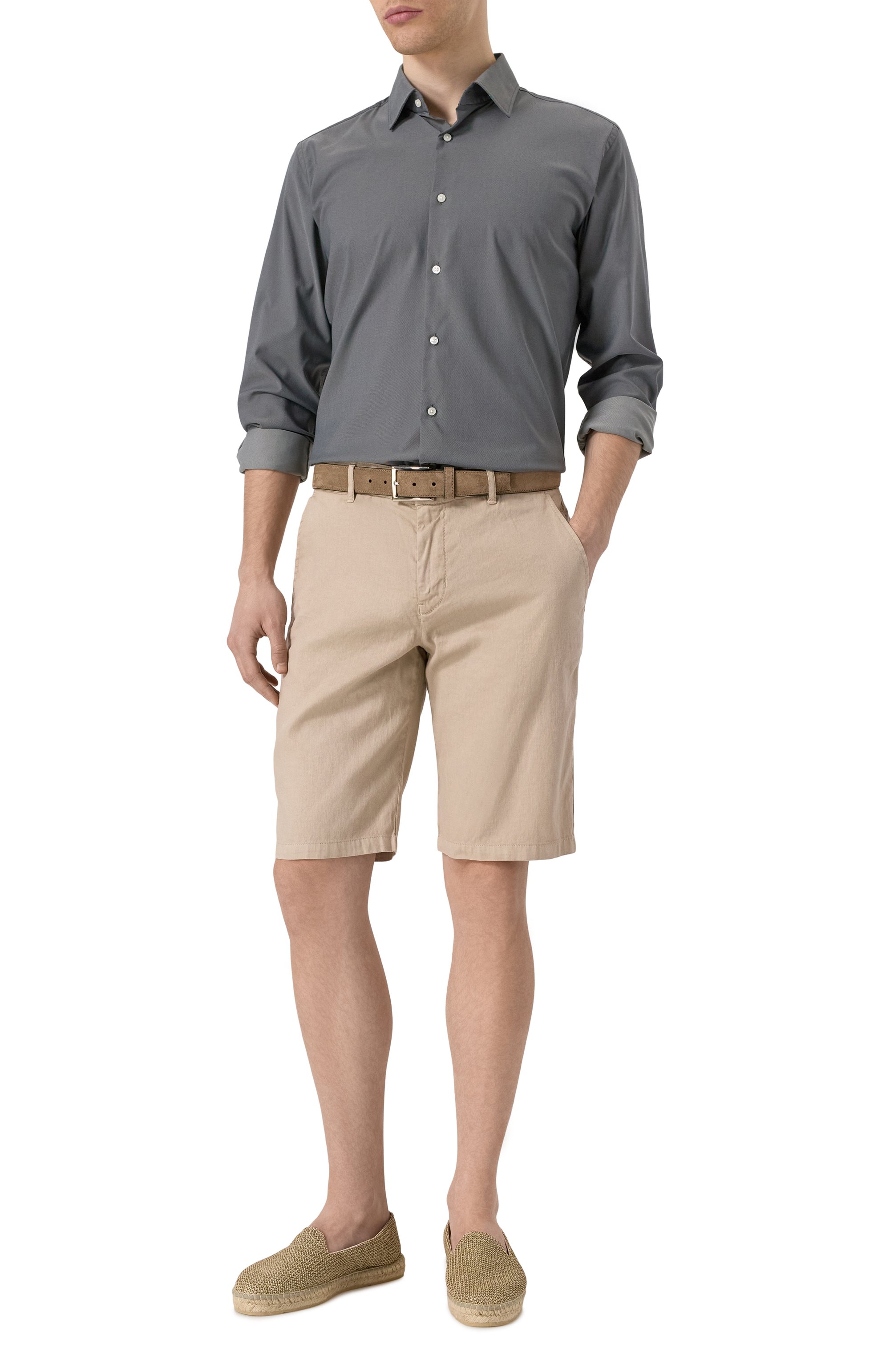 Шорты изо льна и хлопка BOGNER, арт. 18067335, фото 2