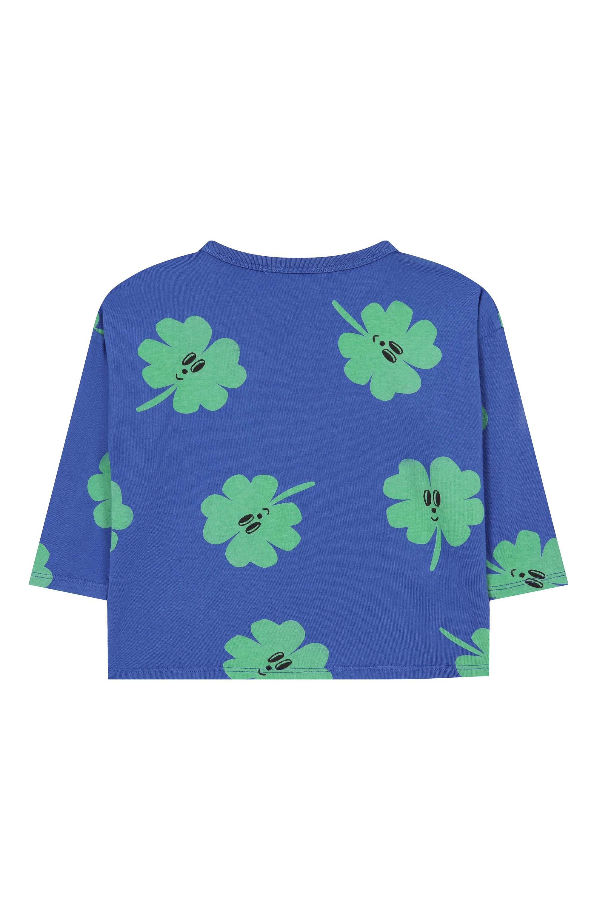 Хлопковый лонгслив BOBO CHOSES синего цвета по цене 6500 руб., арт. B225AC016, фото 2 Хлопковый лонгслив BOBO CHOSES, арт. B225AC016, фото 2