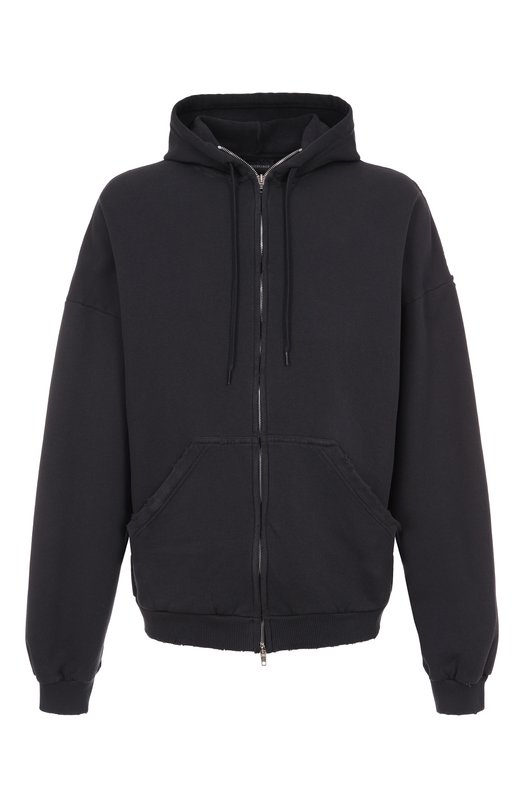 Хлопковая толстовка Balenciaga 826162/TSVF8 Чёрный 826162/TSVF8