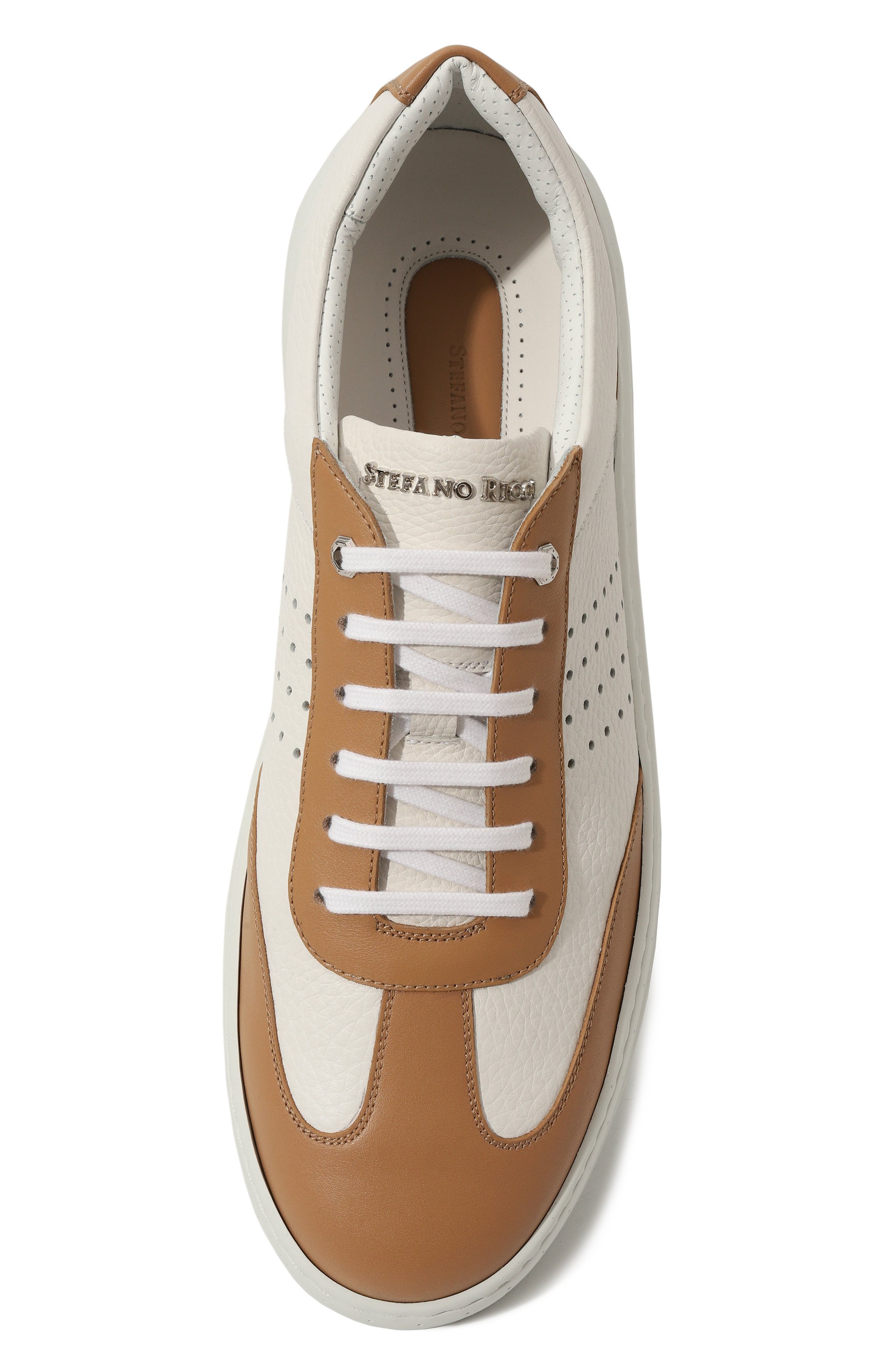 Кожаные кеды STEFANO RICCI, арт. UF51G6507/VTVDMR, фото 6