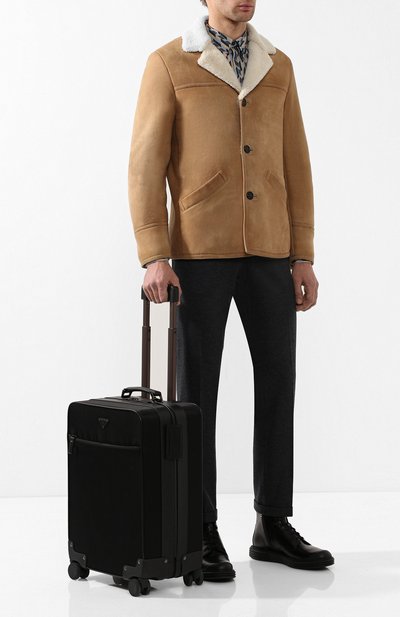 Текстильный чемодан на колесиках PRADA, арт. 2VQ004-64-F0002-OOO, фото 2