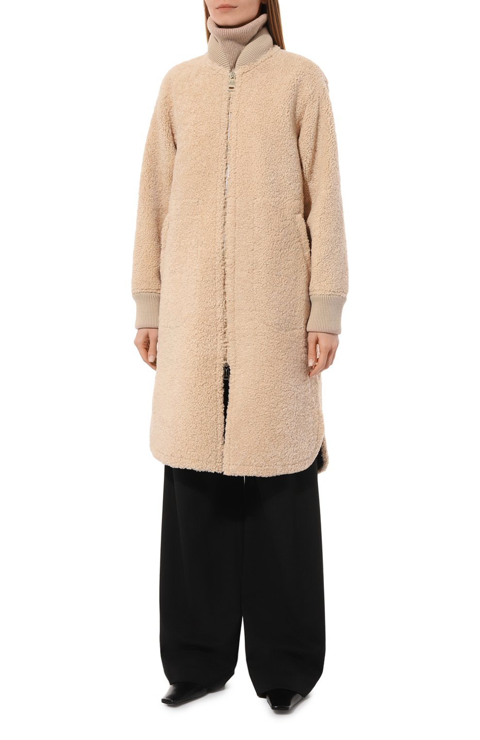 Дубленка MANZONI24, арт. 23M1222-S18CX, фото 3