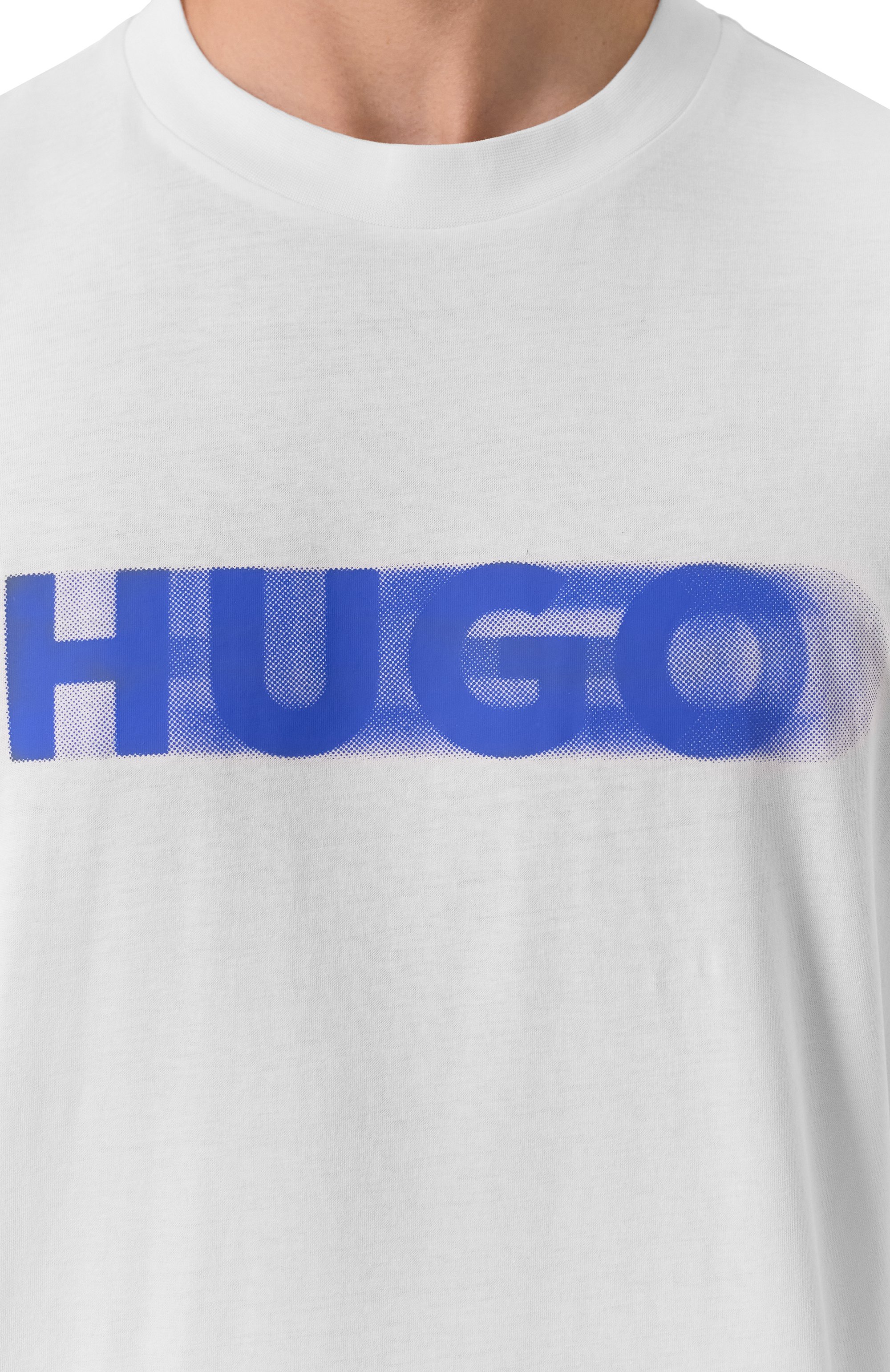 Хлопковая футболка HUGO BLUE, арт. 50543493, фото 5