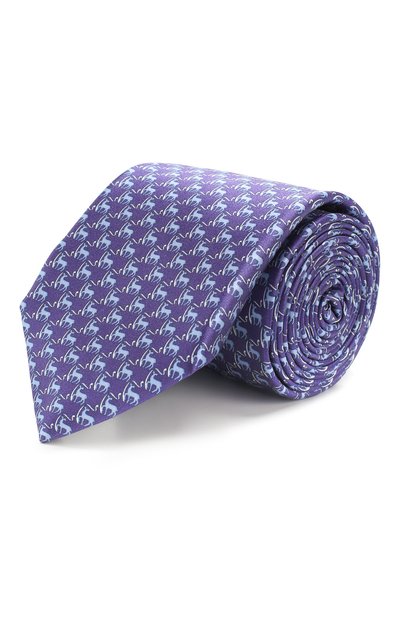Мужской шелковый галстук CORNELIANI, арт. 85U390-0120331/00