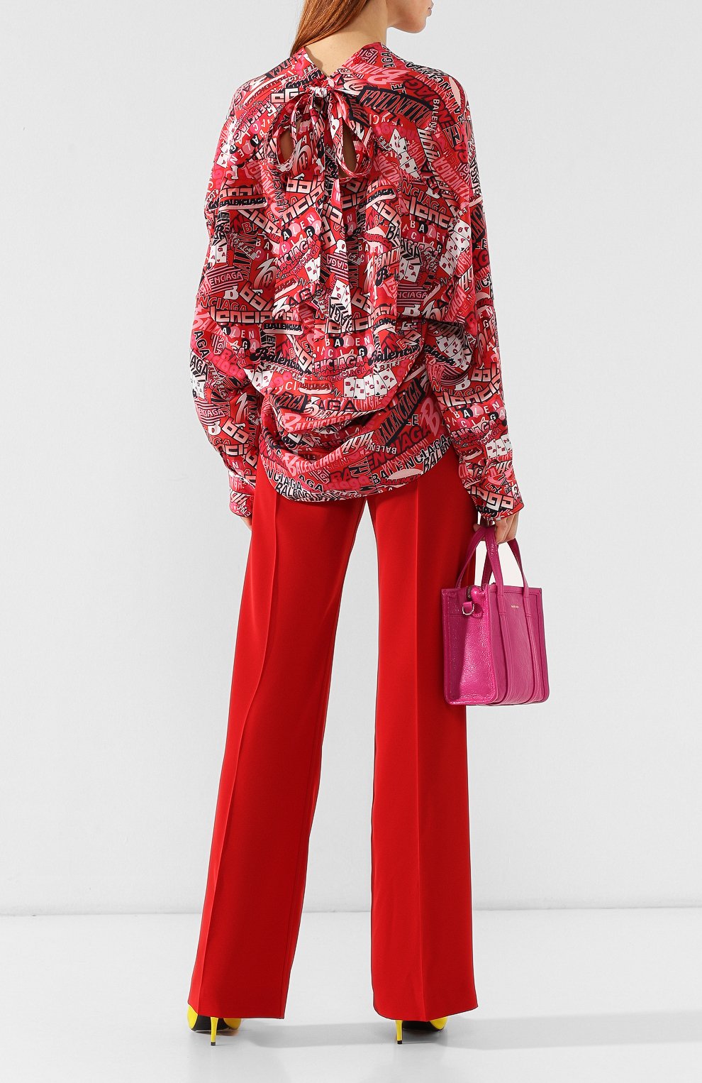 Шелковая блузка BALENCIAGA, арт. 571280/TELG1, фото 2
