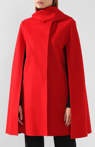 Пончо из смеси шерсти и кашемира VALENTINO, арт. SB0CG1J015E, фото 3