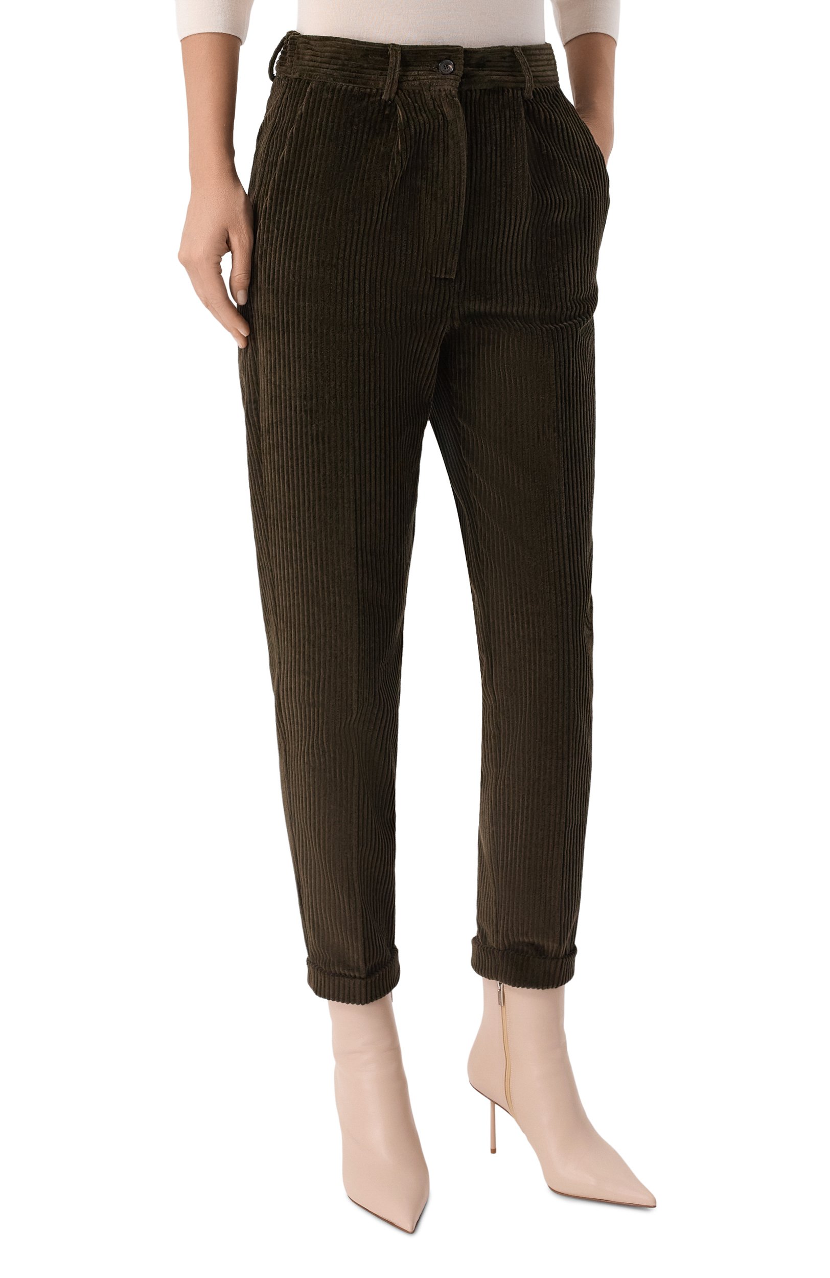 Вельветовые брюки KITON, арт. D50105K0590, фото 3