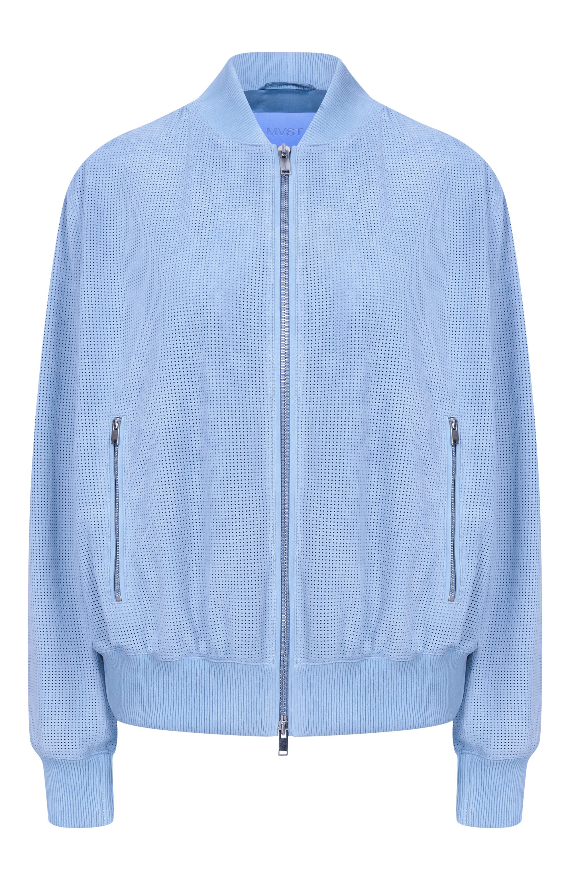 Замшевый бомбер MVST, арт. M26.2PW.L028/METIS SUEDE 0.6 MM, фото 1