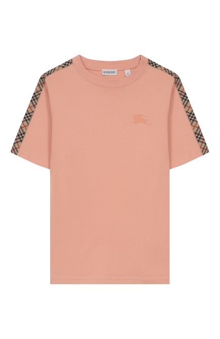 Хлопковая футболка BURBERRY, арт. 8108050