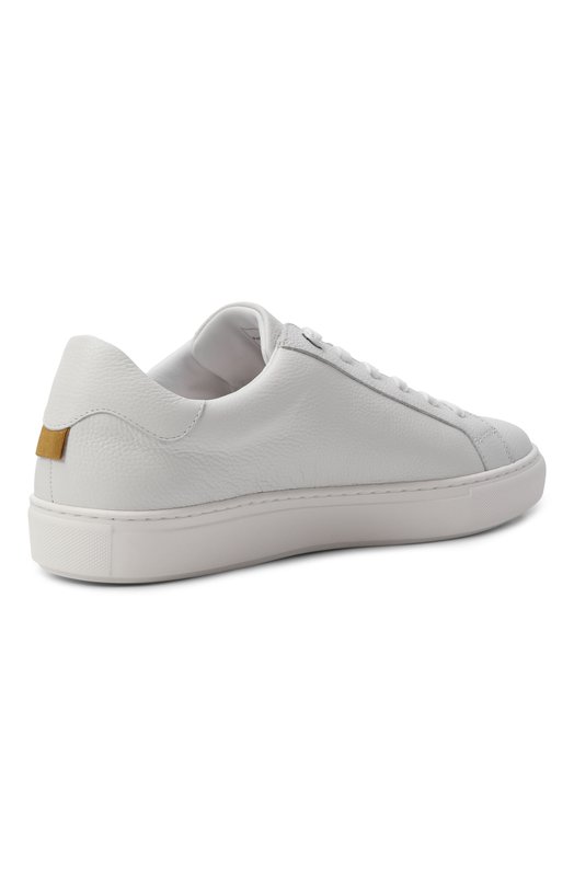 Кожаные кеды Paul&Shark 15318010 Белый  15318010 Фото 4