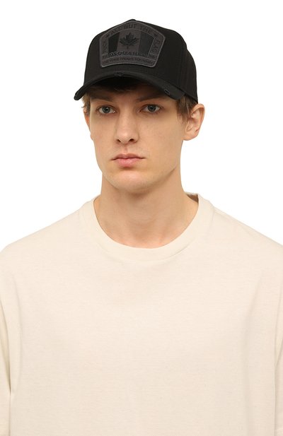 Хлопковая бейсболка DSQUARED2, арт. BCM4011 05C00001, фото 2
