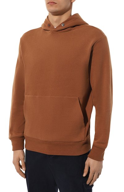 Худи из хлопка и кашемира ZEGNA, арт. UC520A6/C852, фото 3