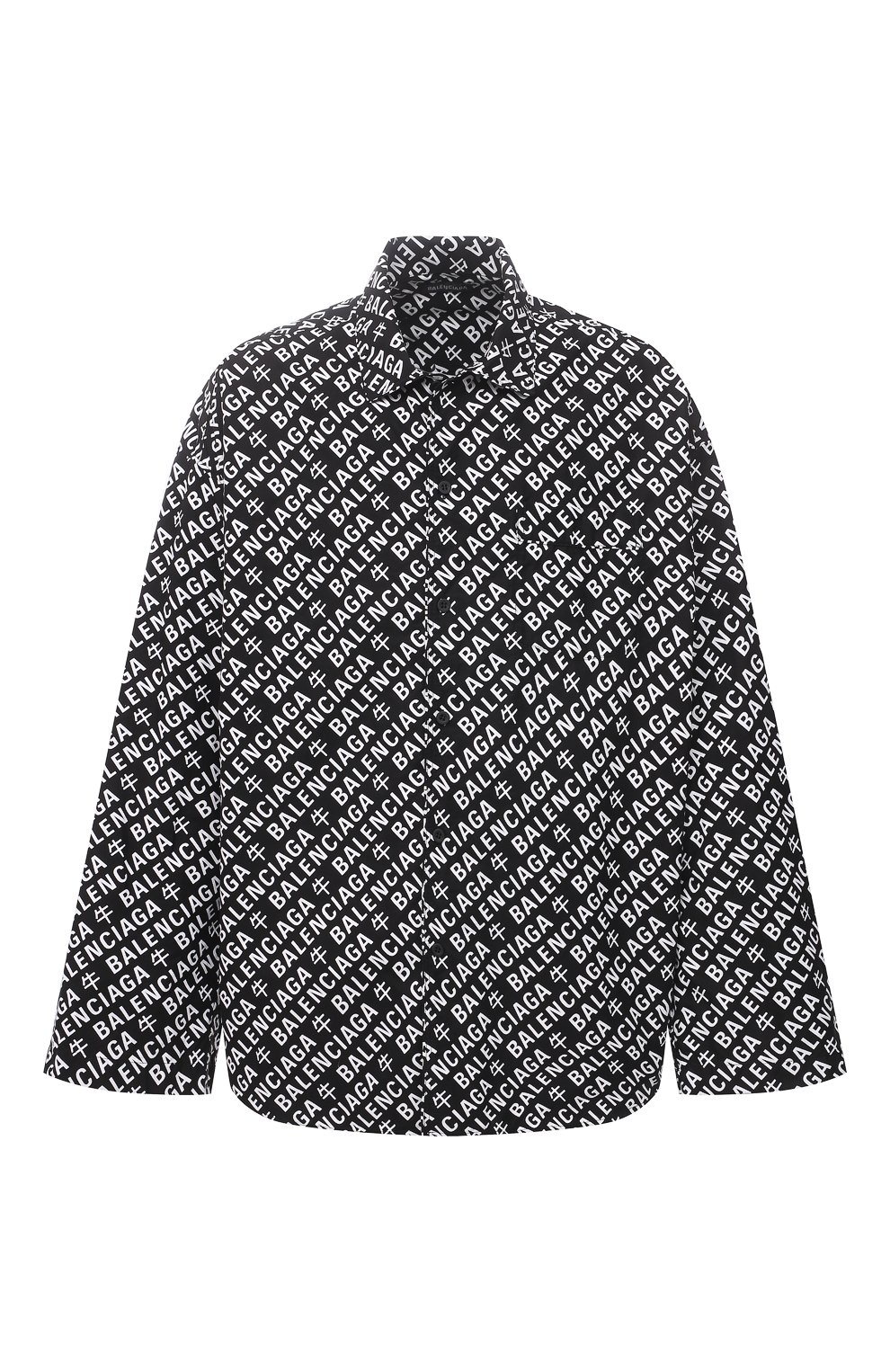 Хлопковая рубашка BALENCIAGA, арт. 647653/TJLA1, фото 1