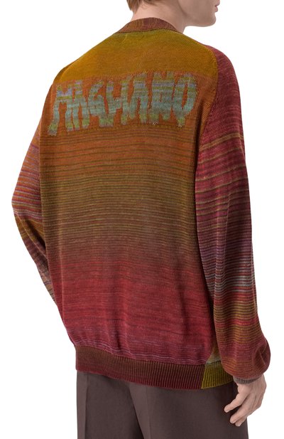 Хлопковый кардиган MAGLIANO разноцветного цвета по цене 95550 руб., арт. MGSS26CA01012, фото 4 Хлопковый кардиган MAGLIANO, арт. MGSS26CA01012, фото 4